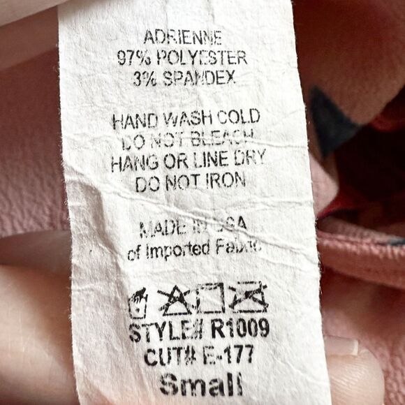 LET THEM EAT CAKE “Adrienne” Pink Floral Jumpsuit Romper - Women’s Small - Picture 12 of 16